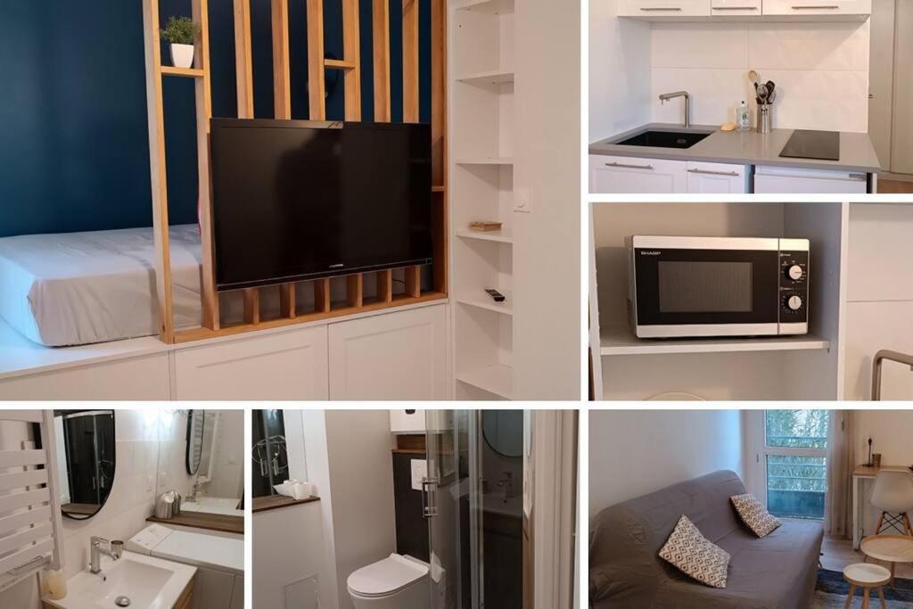 Studio Renove - Proche Hopital, Universite & Gare St-Agne - Tv & Wifi Hd Toulouse Exterior foto